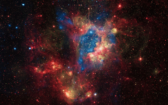 Обои картинки фото nebula, космос, арт, вселенная, галактики, звезды