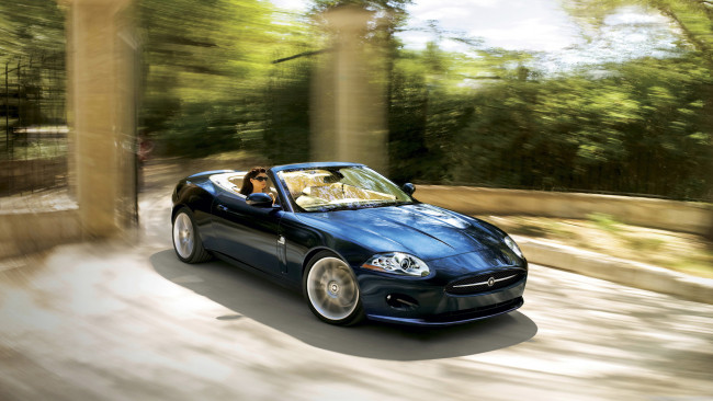 Обои картинки фото jaguar, xk, автомобили, легковые, land, rover, ltd, великобритания, класс-люкс