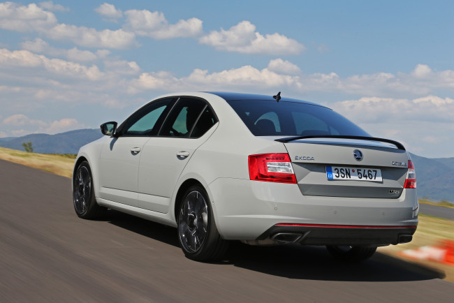 Обои картинки фото автомобили, skoda, 2015г, 5e, rs, 230, octavia