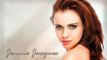 обоя jennie jacques, девушки, -unsort , лица,  портреты, jennie, jacques, актриса