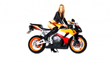 обоя moto girl, мотоциклы, мото с девушкой, girl, moto