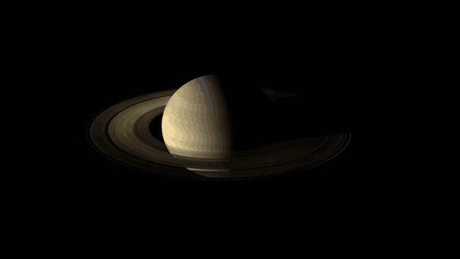 Обои картинки фото космос, арт, сатурн