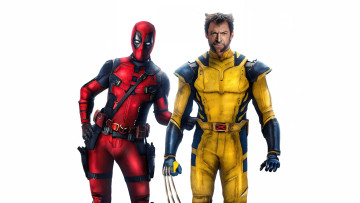 обоя deadpool & wolverine  ,  2024 , кино фильмы, deadpool & wolverine, дэдпул, и, росомаха, фантастика, боевик, комедия, райан, рейнольдс, хью, джекман, пoстeр, shawn, levy