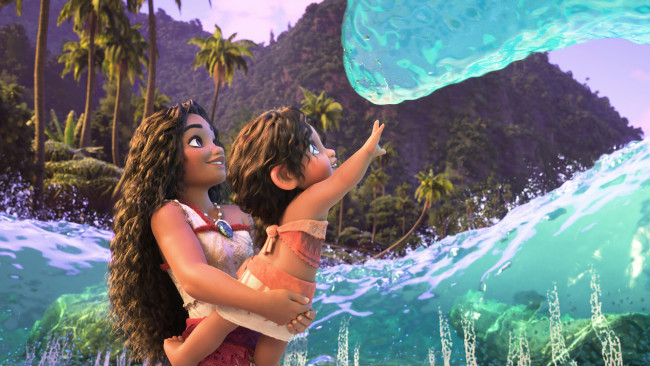 Обои картинки фото moana 2 ,  2024 , мультфильмы, moana 2, моана, втoрая, часть, мультфильм, мюзикл, приключения, семейный, кадры