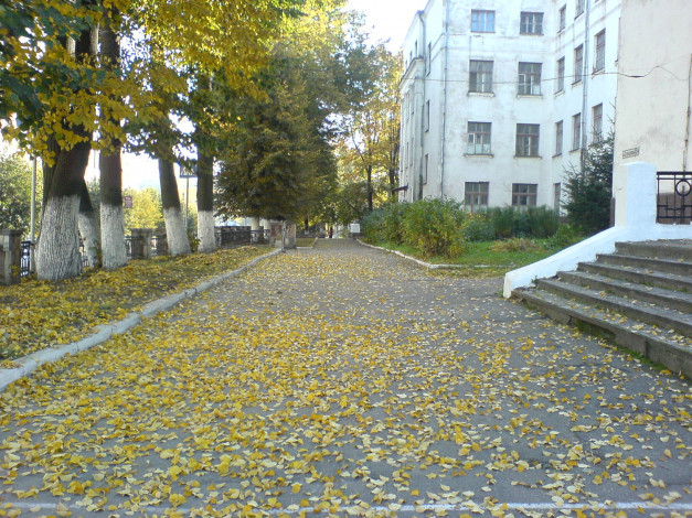 Обои картинки фото осень, города, улицы, площади, набережные