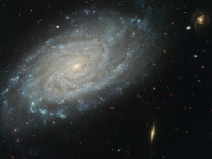 Картинка ngc 3370 космос галактики туманности