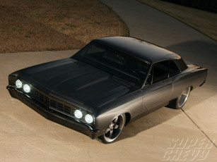 Картинка 1967 chevy chevelle автомобили chevrolet