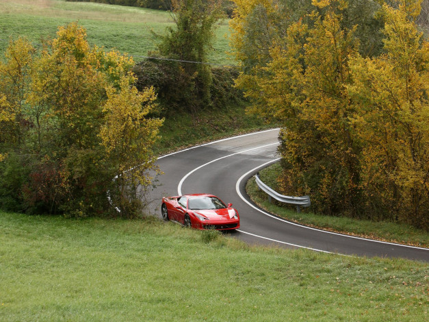 Обои картинки фото автомобили, ferrari