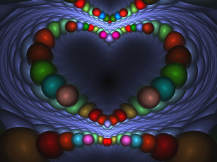 Картинка 3д графика fractal фракталы креатив абстракция узор
