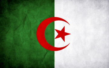 Картинка алжир разное флаги гербы зеленый белый полумесяц