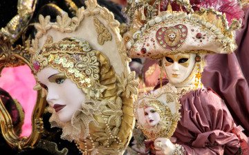 Картинка разное маски карнавальные костюмы карнавал венеция