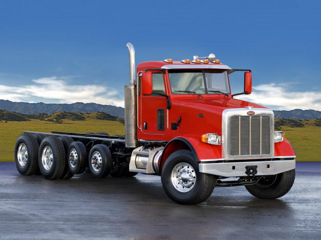 Обои картинки фото автомобили, peterbilt