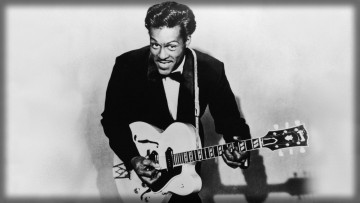 обоя chuck-berry, музыка, -временный, музыкант