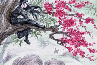 Картинка рисованное кино +мультфильмы сюэ ян дерево