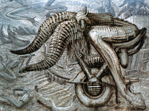 Картинка фэнтези giger