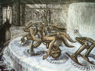 Картинка фэнтези giger