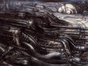 Картинка фэнтези giger