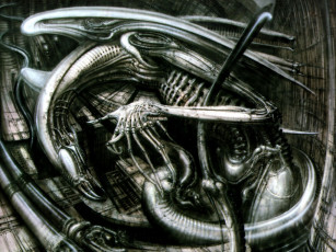 Картинка фэнтези giger