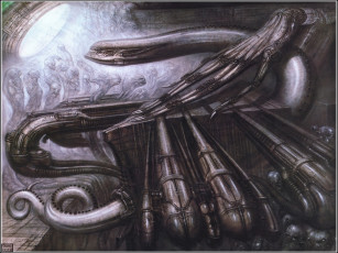 обоя фэнтези, giger