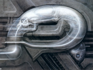 Картинка фэнтези giger