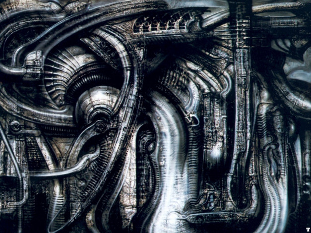 Обои картинки фото фэнтези, giger