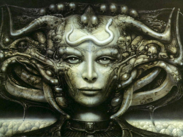 Обои картинки фото фэнтези, giger