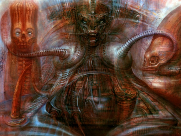 Обои картинки фото фэнтези, giger