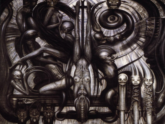 Обои картинки фото фэнтези, giger