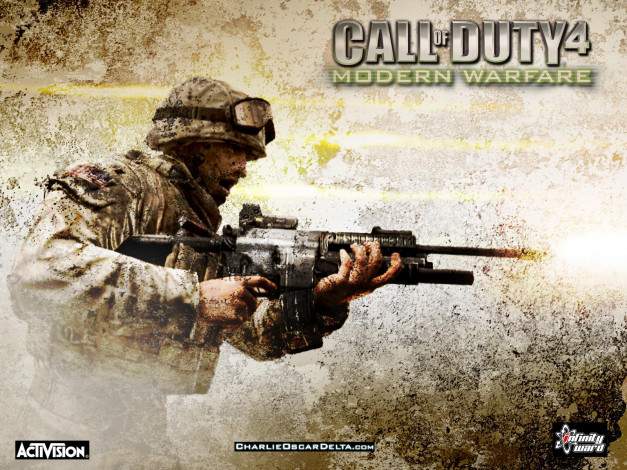 Обои картинки фото cod4, видео, игры, call, of, duty, modern, warfare
