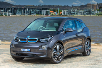 обоя автомобили, bmw, i3, au-spec, i01, 2014г, синий