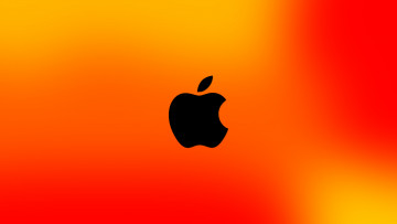 Картинка компьютеры apple логотип фон