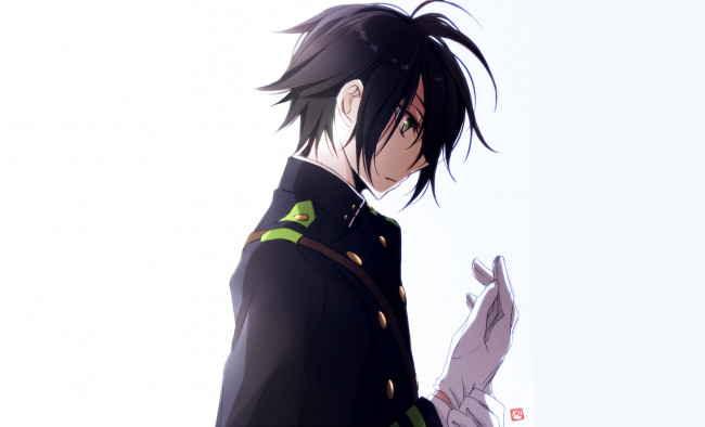 Обои картинки фото аниме, owari no seraph, hyakuya, yuuichirou