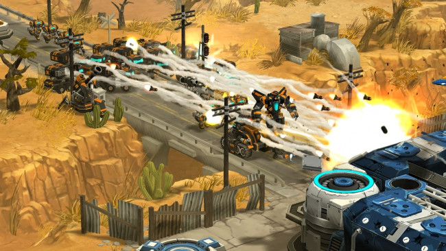 Обои картинки фото видео игры, airmech arena, робот, техника, оружие