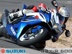 Картинка 2009 suzuki gsx r600 спорт мотоспорт