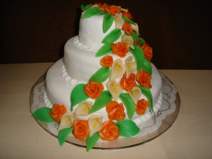 Картинка еда пирожные кексы печенье крем листья цветочки