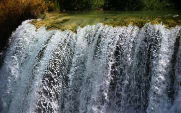 обоя природа, водопады, поток, вода