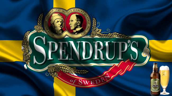 Обои картинки фото бренды, другое, spendrups, пиво, бренд, швеция, флаг, swedish