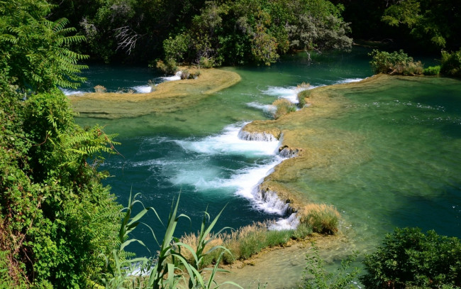 Обои картинки фото природа, реки, озера, зелень, река