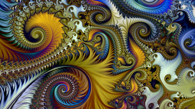 Обои картинки фото 3д графика, фракталы , fractal, цвета, фон, узор