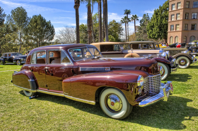 Обои картинки фото 1941 cadillac 60s sedan, автомобили, выставки и уличные фото, выставка, автошоу