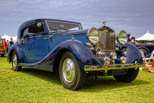 Обои картинки фото 1937 rolls-royce phantom iii, автомобили, выставки и уличные фото, автошоу, выставка