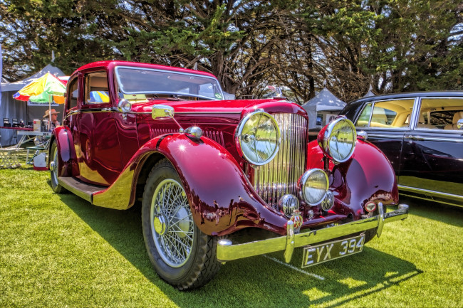 Обои картинки фото 1938 bentley 4 14 litre park ward sports saloon, автомобили, выставки и уличные фото, автошоу, выставка