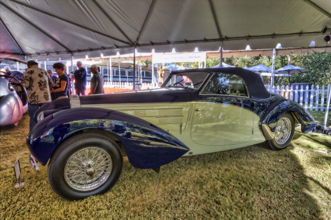 Обои картинки фото 1939 bugatti type 57c aravis, автомобили, выставки и уличные фото, выставка, автошоу