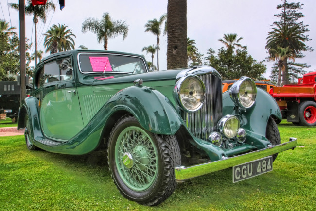 Обои картинки фото 1935 bentley 3 12 litre pillarless coupe, автомобили, выставки и уличные фото, автошоу, выставка