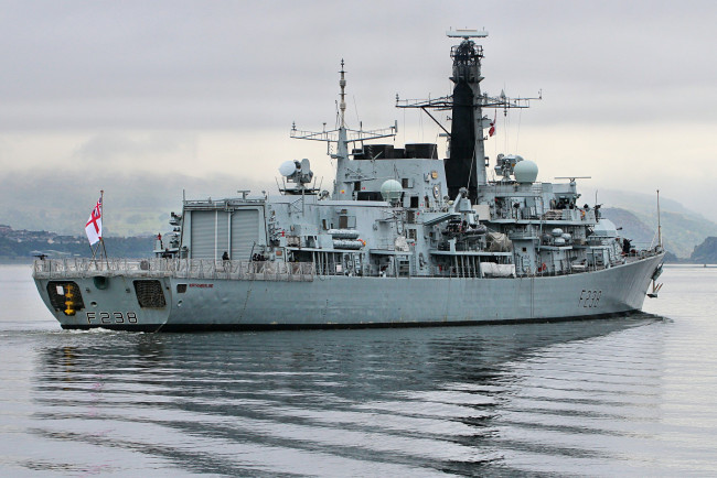 Обои картинки фото hms northumberland f238, корабли, крейсеры,  линкоры,  эсминцы, вмф