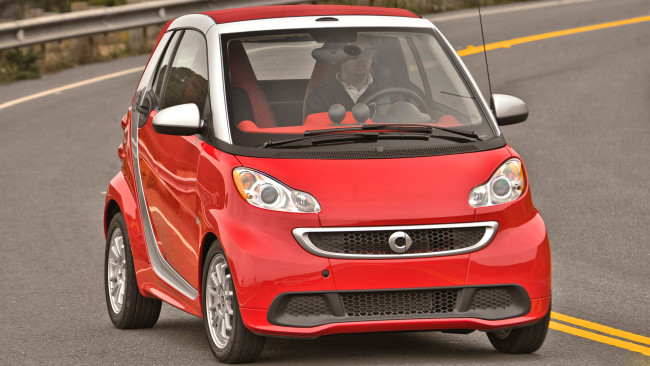 Обои картинки фото smart fortwo electric drive 2013, автомобили, smart, 2013, fortwo, electric, drive