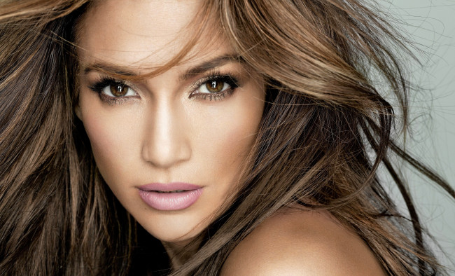 Обои картинки фото девушки, jennifer lopez, актриса, певица, лицо