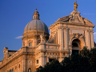 Картинка santa maria degli angeli assisi italy города