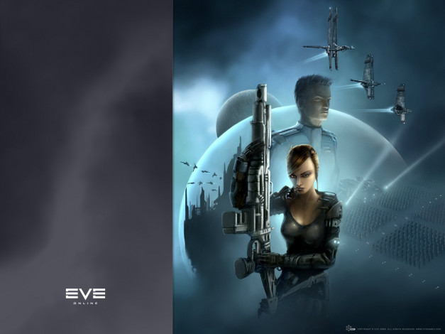 Обои картинки фото eve, online, видео, игры