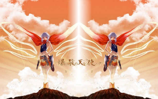 Обои картинки фото аниме, bakuretsu, tenshi